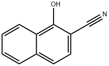 1-Hydroxynaphthalene-2-carbonitrile 구조식 이미지