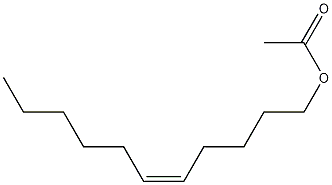 (Z)-5-Undecenyl acetate Structure