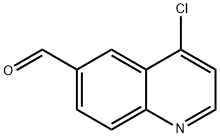 4-Chloroquinoline-6-carbaldehyde 구조식 이미지