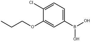 4-Chloro-3-propoxyphenylboronic acid Structure