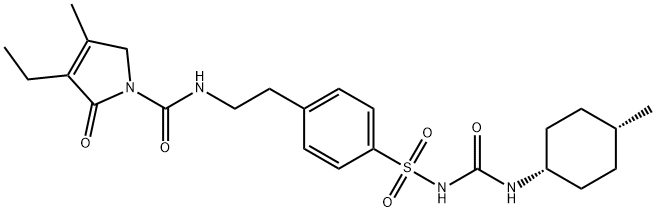 cis-Glimepiride Structure