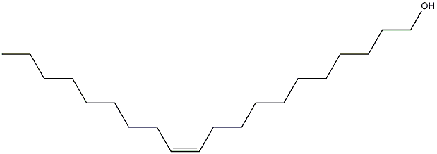 (Z)-11-Eicosen-1-ol Structure