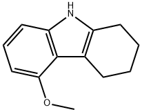 1,2,3,4-Tetrahydro-5-methoxycarbazole Structure