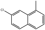 7-Chloro-1-methylnaphthalene 구조식 이미지