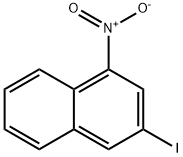 3-Iodo-1-nitronaphthalene 구조식 이미지