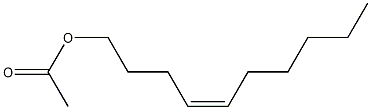 (Z)-4-Decenyl acetate 구조식 이미지