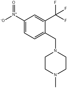 694499-24-6 1-Methyl-4-[[4-nitro-2-(trifluoromethyl)phenyl]methyl]-piperazine