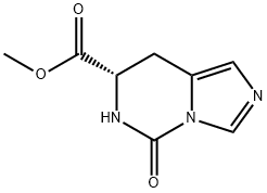 (S)-methyl 5-oxo-5,6,7,8-tetrahydroimidazo[1,5-c]pyrimidine-7-carboxylate Structure