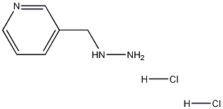 3-(hydrazinomethyl)pyridine dihydrochloride Structure