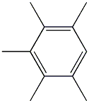 Pentamethylbenzene Structure