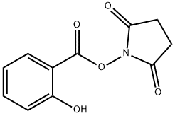N-гидроксисукцинимидный эфир салициловой кислоты структурированное изображение