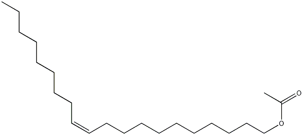 (Z)-11-Eicosenyl acetate Structure