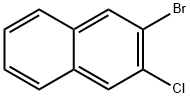 2-Bromo-3-chloronaphthalene Structure