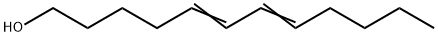(E,Z)-5,7-Dodecadien-1-ol Structure