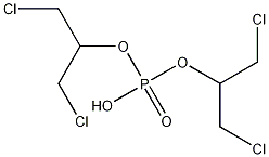 BIS(1,3-DICHLORO-2-PROPYL)PHOSPHATE 구조식 이미지