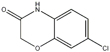 7-CHLORO-2H-BENZO[B][1,4]OXAZIN-3(4H)-ONE Structure