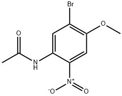 N-(5-Bromo-4-methoxy-2-nitrophenyl)acetamide Structure