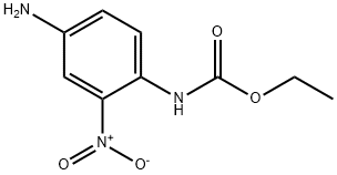 (4-Amino-2-nitrophenyl)carbamic acid ethyl ester Structure