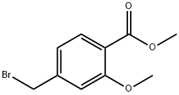 메틸4-(브로모메틸)-2-메톡시벤조에이트 구조식 이미지