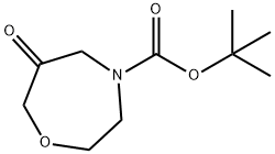 tert-butyl 6-oxo-1,4-oxazepane-4-carboxylate 구조식 이미지