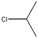 Isopropyl chloride 구조식 이미지