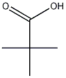 2,2-Dimethylpropanoic acid 구조식 이미지