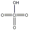 Perchloric acid 구조식 이미지