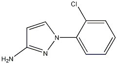 1-(2-chlorophenyl)-1H-pyrazol-3-amine 구조식 이미지