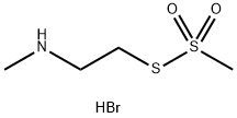 2-(메틸아미노)에틸메탄티오설포네이트브롬화수소산염 구조식 이미지