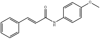 N-(Cinnamoyl)-4-methoxyaniline Structure