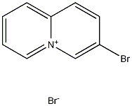 3-Bromoquinolizinium bromide Structure