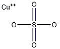 Copper(II) sulfate 구조식 이미지