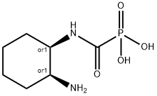 P-[[[(1R,2S)-2-AMINOCYCLOHEXYL]AMINO]CARBONYL]-PHOSPHONIC ACID Structure