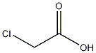 Chloroacetic acid Structure