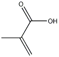 2-Methyl-2-propenoic acid 구조식 이미지