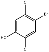 4-bromo-2,5-dichlorophenol Structure