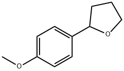 2-(4-메톡시페닐)-테트라히드로푸란 구조식 이미지
