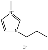 1-METHYL-3-PROPYLIMIDAZOLIUM CHLORIDE 구조식 이미지