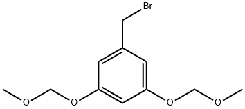 1-(Bromomethyl)-3,5-bis(methoxymethoxy)-benzene Structure