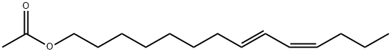 (E,E)-8,10-Tetradecadienyl acetate Structure