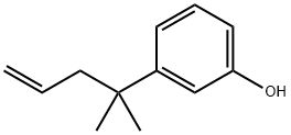 3-(1,1-디메틸-3-부텐-1-일)-페놀 구조식 이미지