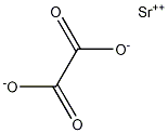 Strontium oxalate 구조식 이미지