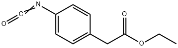 Ethyl (4-isocyanatophenyl)acetate Structure