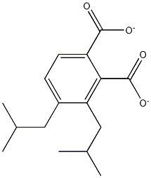 Diisobutylphthalate 구조식 이미지