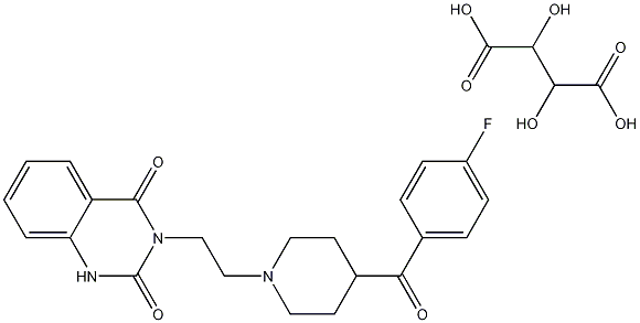 Ketanserin Tartrate Structure