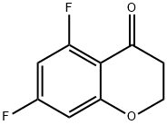 5,7-difluorochroman-4-one Structure