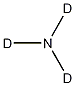 Ammonia-D3 구조식 이미지