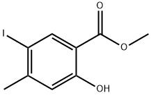 methyl 2-hydroxy-5-iodo-4-methylbenzoate Structure