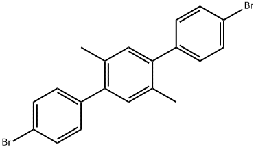 2,5-Bis(4-Bromophenyl)-p-xylene Structure