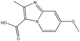 7-Methoxy-2-methylimidazo[1,2-a]pyridine-3-carboxylic acid Structure